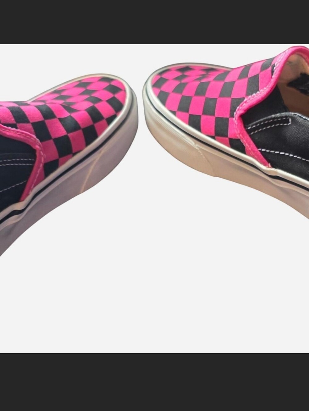 Vans Classic Slip-On Checkerboard Shoe - Picture 6 of 6